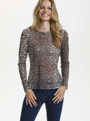 Culture - Gabbie mesh bluse