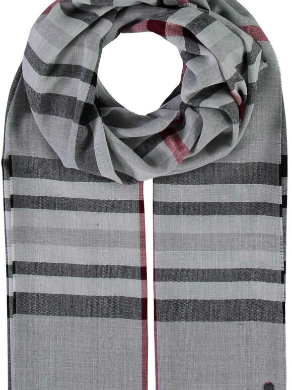 FRAAS - Tørklæde med ternet print
