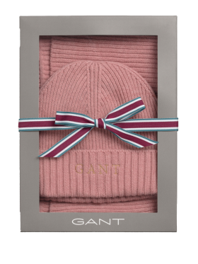 Gant - Halstørklæde og hue gaveæske