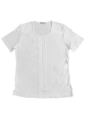 Textil Karntner - Bluse med plisse detalje