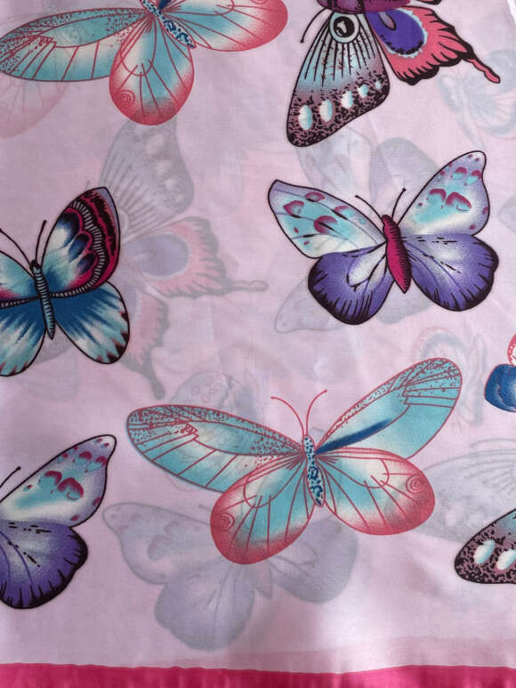 F-House - Tørklæde med sommerfugle 