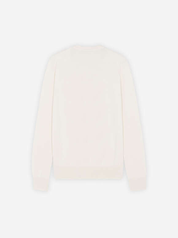 Maison Kitsune - PIQUE FOX HEAD R-NECK PULLOVER