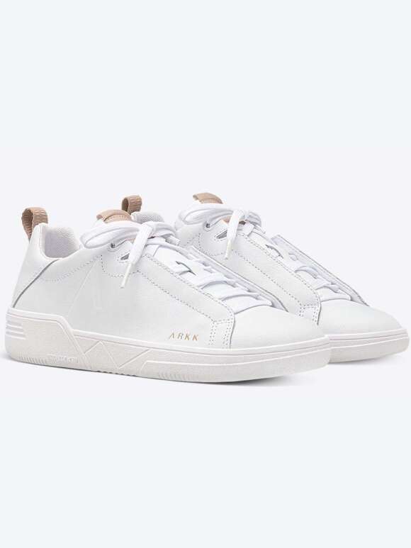 Uniklass Leather S-C18 white shell pink