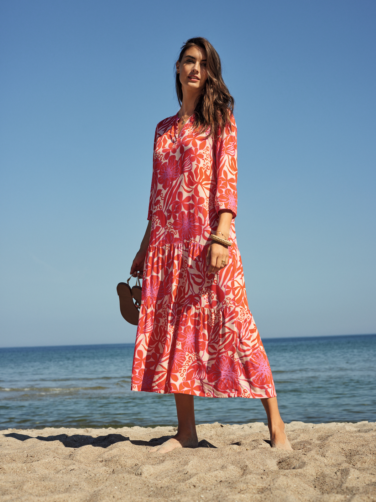 Blomstret kjole Betty Barclay | Shop her > Gundtoft.dk