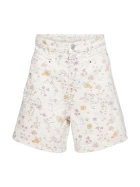 Esprit - SHORTS MED BLOMSTERMØNSTER