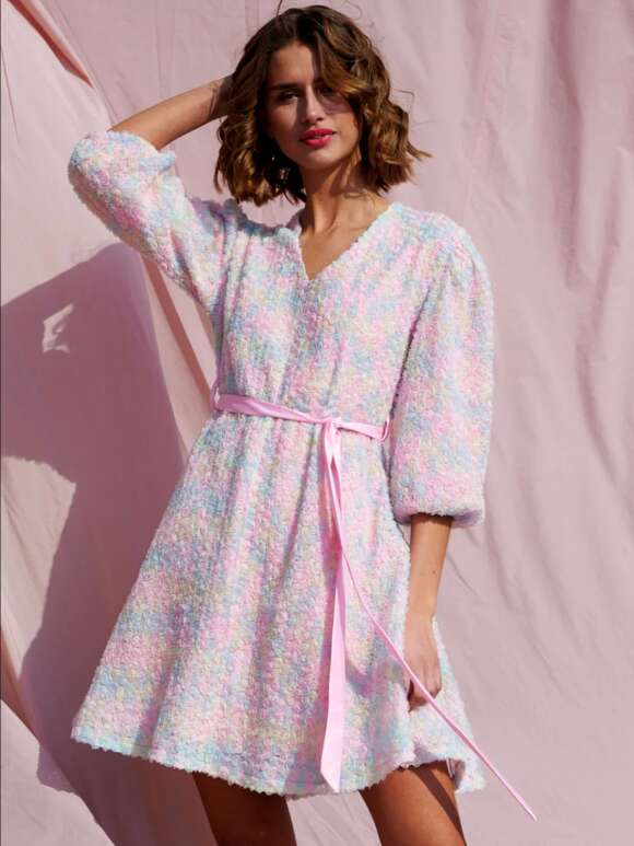 Noella - SOFIE WRAP DRESS PASTEL