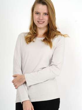 Klassisk Basic Langærmet T-shirt