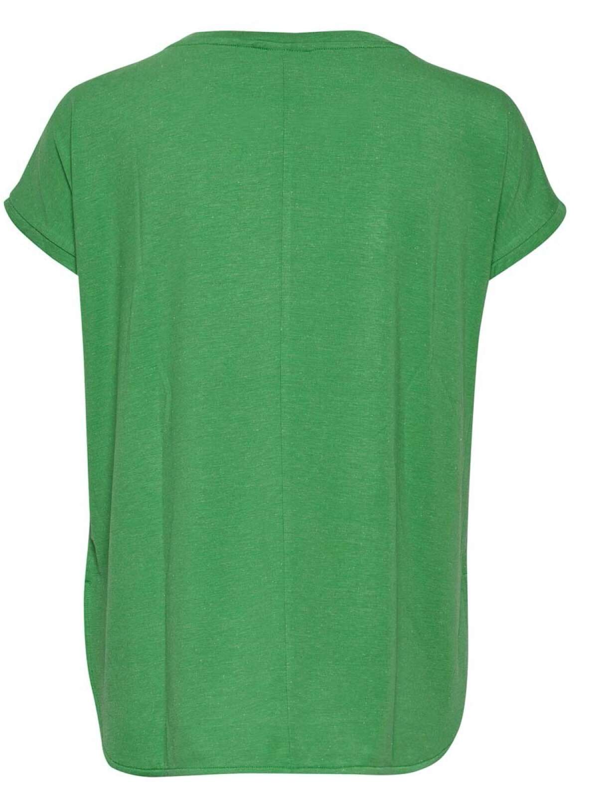 ICHI Black Cotton T-Shirt