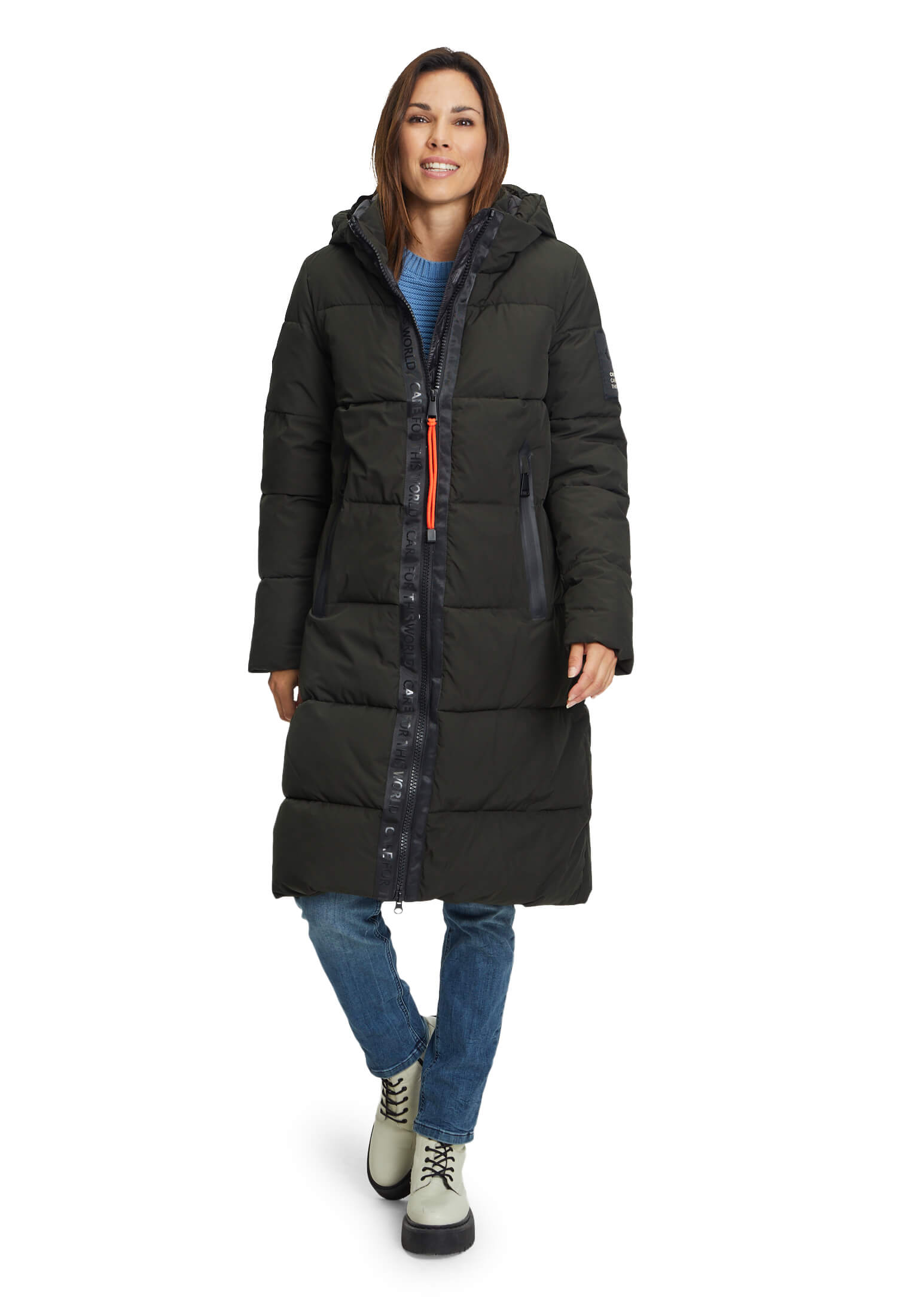 Sporty Quiltet Frakke
