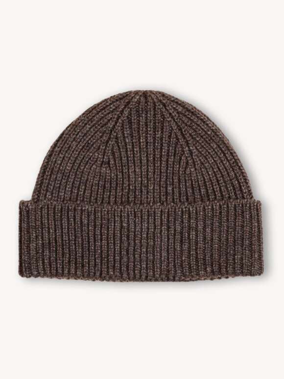 Klassisk Beanie hue - brun