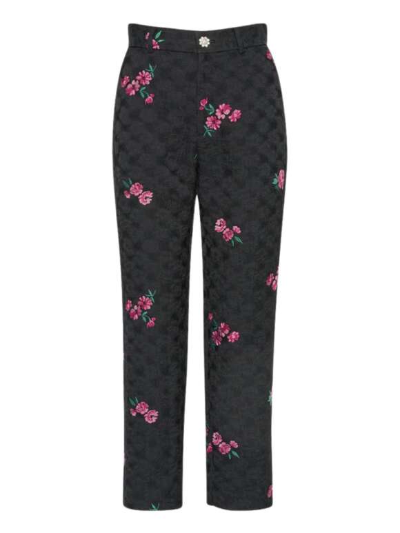 Custommade - Priva bukser med blomsterprint