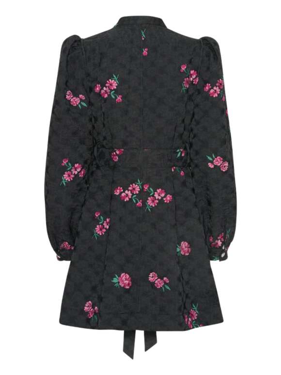Custommade - Lynett kjole med blomsterprint
