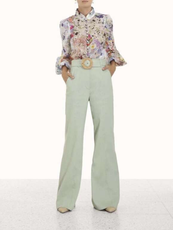 Zimmermann - PRIMA BUTTON BLUSE