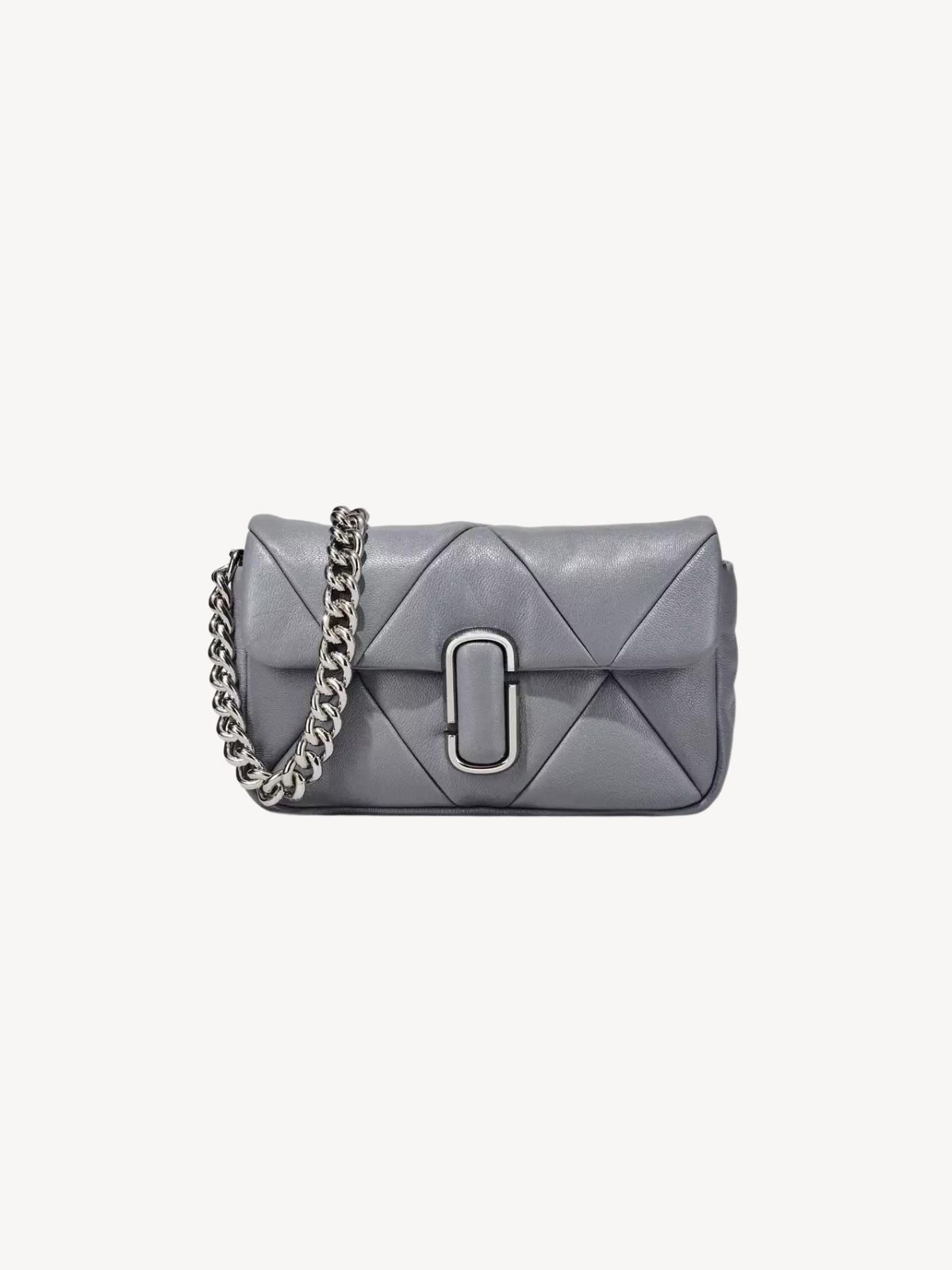 PUFFY DIAMOND QUILTED J MARC SHOULDER BAG