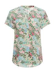 PBO - Blaine Silkebluse Print
