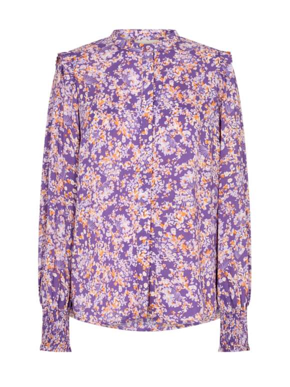 FREEQUENT - ADNEY BLUSE blomstret print