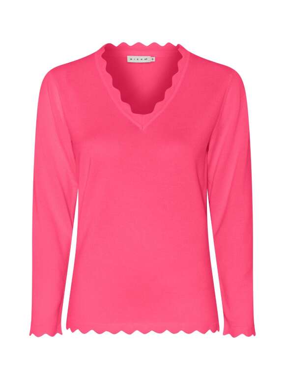 Micha - Feminin Strik Pink