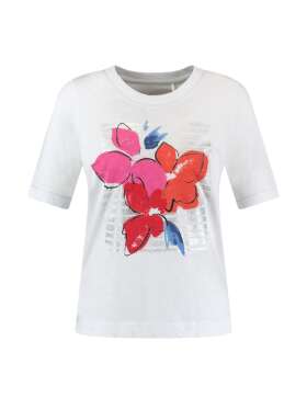 Gerry Weber - T-shirt Med Blomsterprint