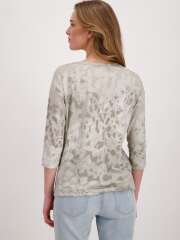 Monari - Bluse Med Dyreprint