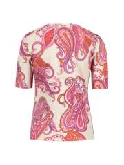 Betty Barclay - T-shirt i paisley mønster 