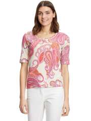 Betty Barclay - T-shirt i paisley mønster 