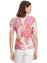 Betty Barclay - T-shirt i paisley mønster 