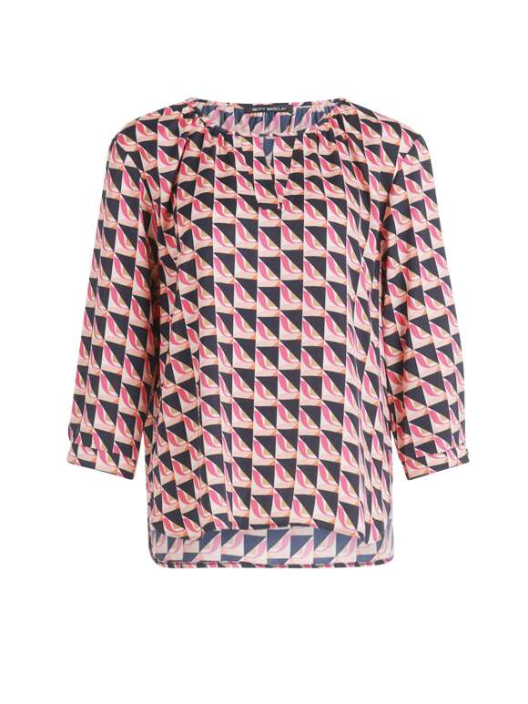 Betty Barclay - Flot bluse med print 