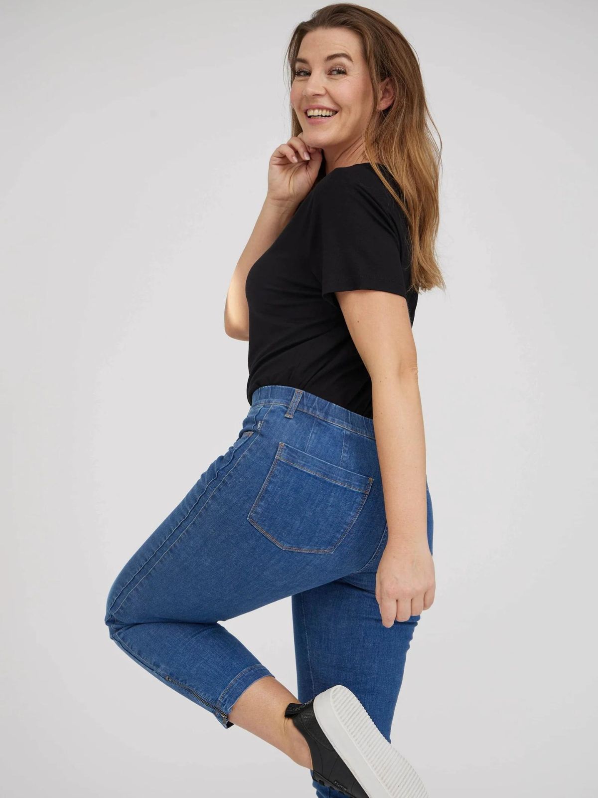 lidenskabelig butik idiom Patricia regular crop jeans | LauRie - Shop nu > Gundtoft