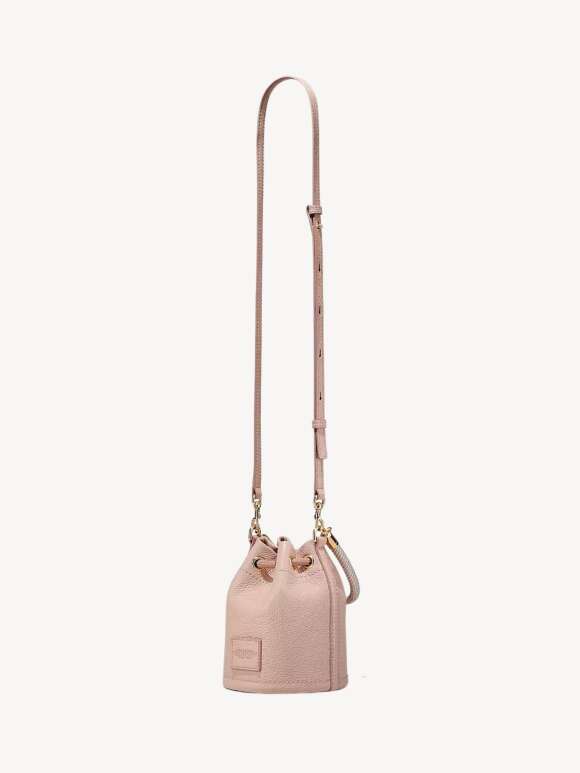 Marc Jacobs - LEATHER MICRO BUCKET BAG ROSE