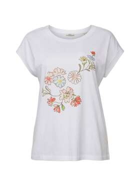 Esprit - T-shirt med blomsterprint