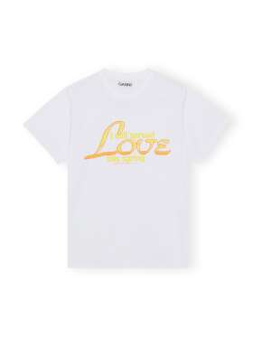 Ganni - LOVE T-shirt