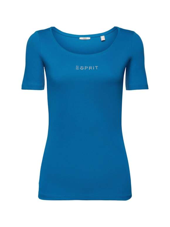 Esprit - T-shirt med similiperler 
