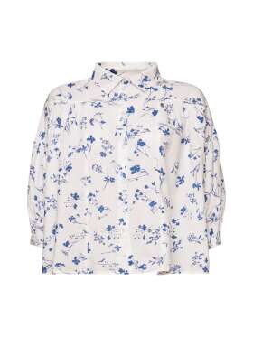 Esprit - Bluse med blomsterprint