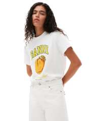 Ganni - Peach t-shirt