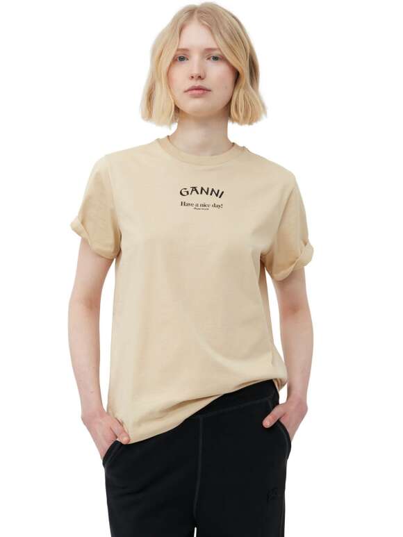 Ganni - Relaxed t-shirt