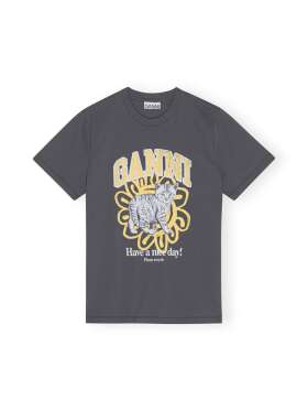 Ganni - Cat t-shirt