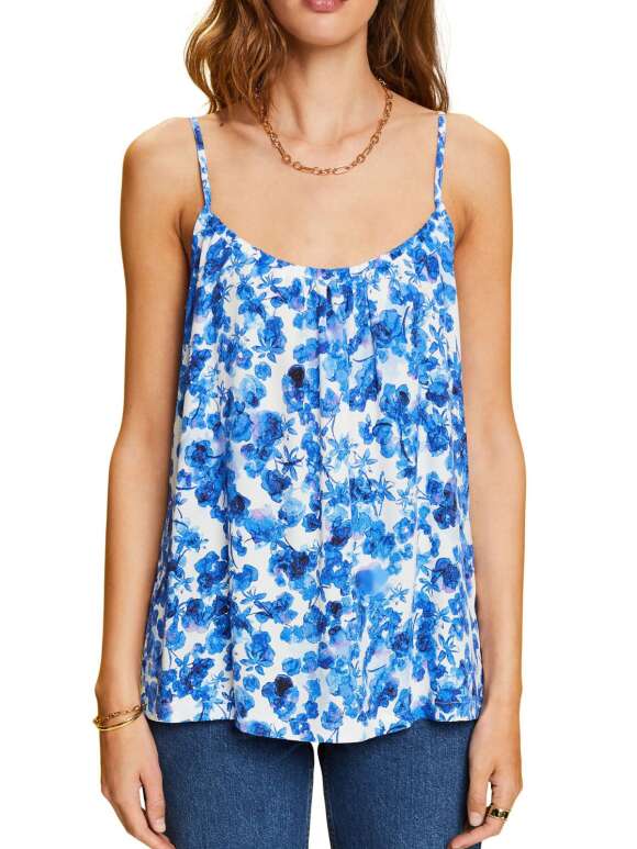 Esprit - Sommer top med print