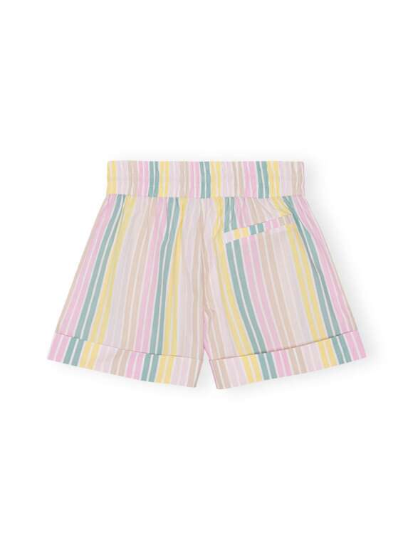 Ganni - Stribet shorts