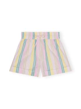 Ganni - Stribet shorts