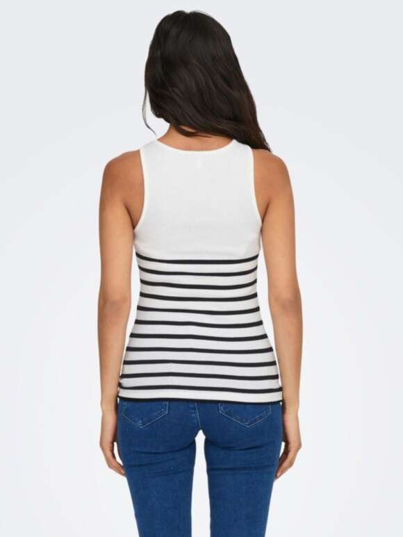 Only - KENYA STRIBET RIB TOP