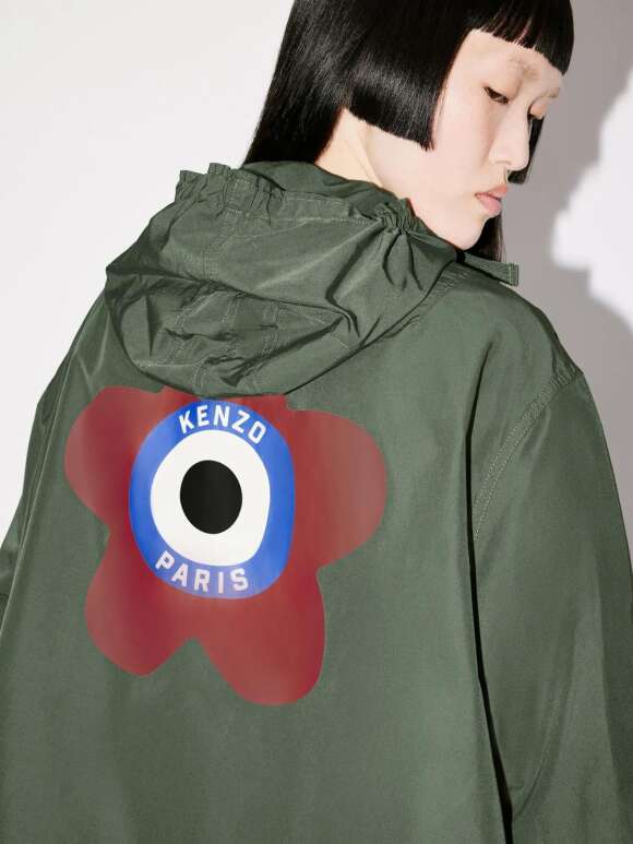 Kenzo - KENZO TARGET HOODED WINDBREAKER