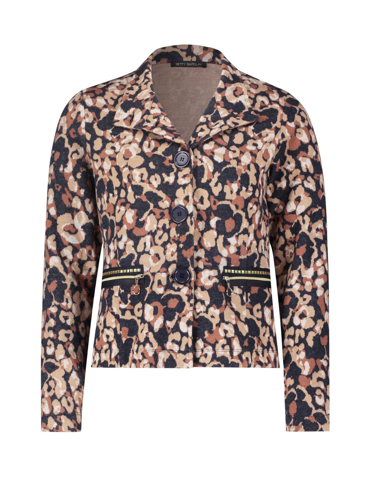 Blazer Femme Betty Barclay Veste Femme Betty Barclay Veste Betty Barclay En Velours - Blazer Femme élégant Fermeture Zippée Blazer Bureau Loisir Veste Tailleur Style Moderne