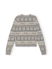 Ganni - ULD MIX CARDIGAN