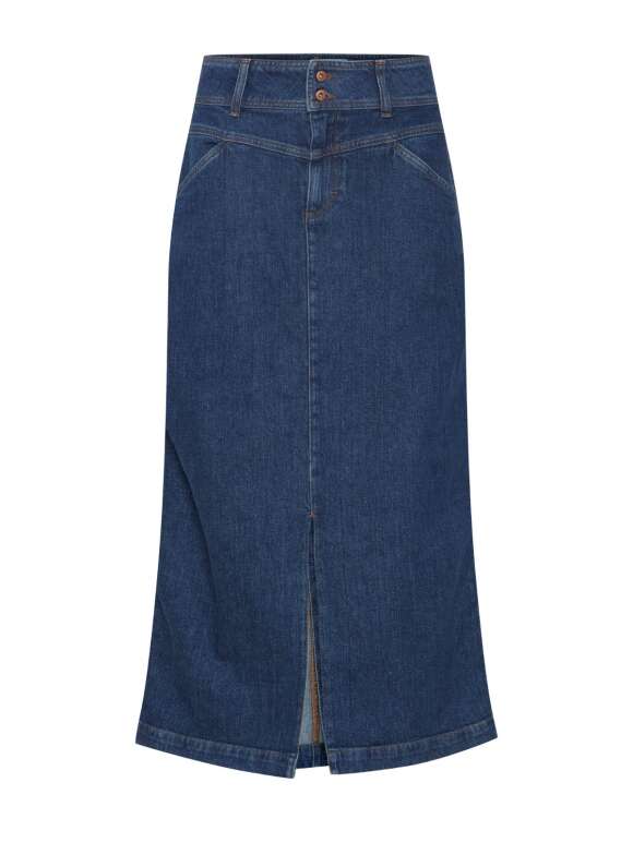Pulz Jeans - Malle denimnederdel 