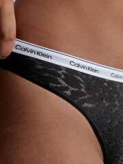 Calvin Klein Undertøj DK - Lace High Leg Thong