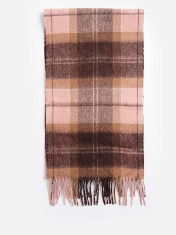 BARBOUR - TARTAN SCARF Uldent Tørklæde