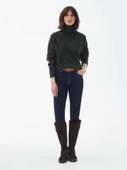 BARBOUR - PERCH KNIT Rullekrave Sweater
