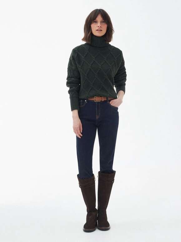 BARBOUR - PERCH KNIT Rullekrave Sweater