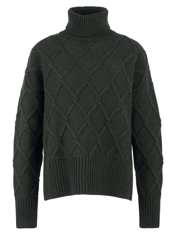 BARBOUR - PERCH KNIT Rullekrave Sweater