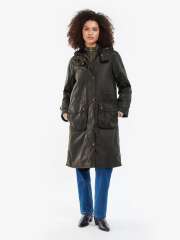 BARBOUR -  LONG CANNICH WAX Frakke